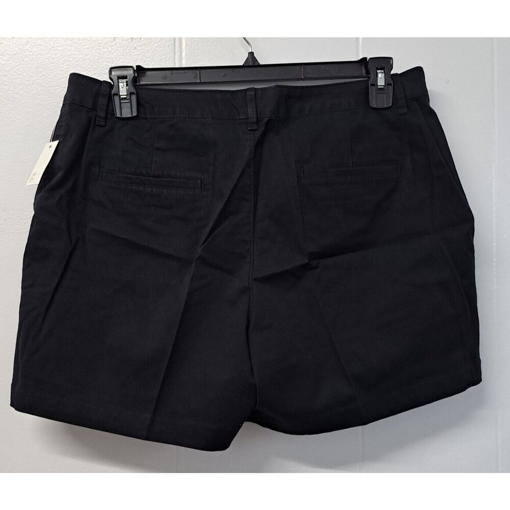 Amazon Essentials Women's 5 In Inseam Chino Short Black Size 16‎ - Picture 11 of 11